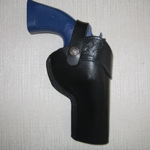 Ruger Gp 100 And S And W 686 And 586 357 Magnum With 4&quot; Barrel, Right Hand Belt Holster
