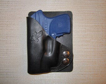 Braids Holsters, Ruger lcp with Crimson trace laser and Keltec p3at wallet & pocket holster right hand