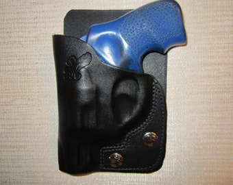 ruger lcr leather right hand, wallet and pocket holster