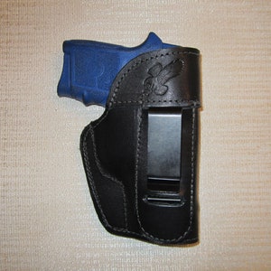 IWB leather holster ambidextrous,Smith and wesson bodyguard,diamondback db 380&db9