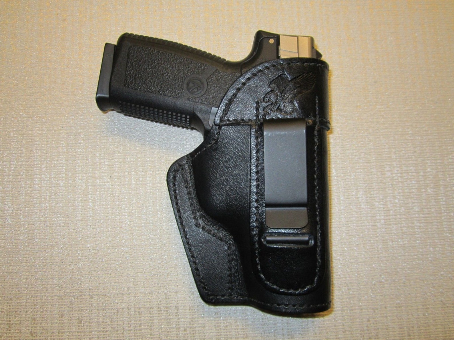 Kahr P PM CW 9 40 or 45 IWB leather holster ambidextrous Etsy