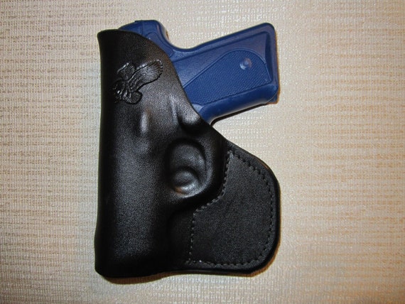 Kimber Solo Carry 9mm, Iwb, R Hand Formed Brown Leather Holster
