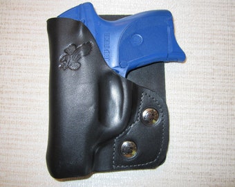 Braids Holsters, Ruger lc9 & lc9s formed leather right hand, wallet holster or pocket holster
