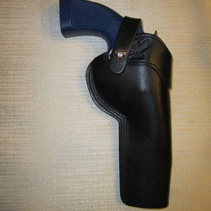 RUGER GP 100 and S&W 686 and 586 357 magnum with 6&quot; barre, right hand belt holster