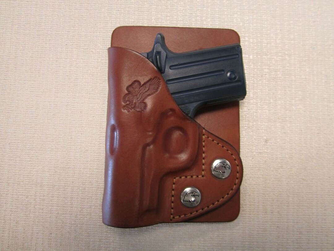 Braids Holsters Fits Sig P238 Formed Brown Leather Wallet & Pocket