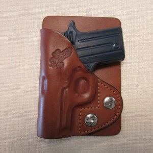 Wallet Holster For Sig 238 - Full Concealment Pocket Carry With Retainer System 990538