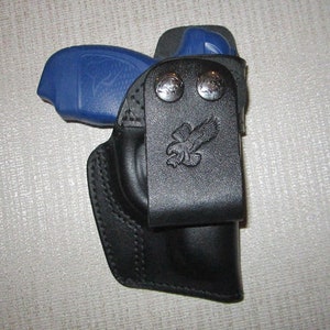 Taurus Spectrum Iwb belt snap formed leather holster