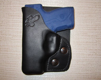 Braids Holsters, BERETTA NANO leather right hand, wallet and pocket holster