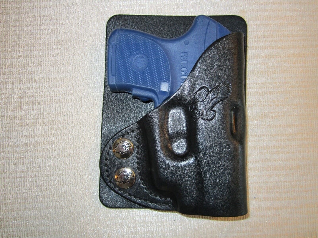 Ruger Lcp With Ct Laser and Keltec P3at LEFT HAND Wallet & Pocket Holster Etsy