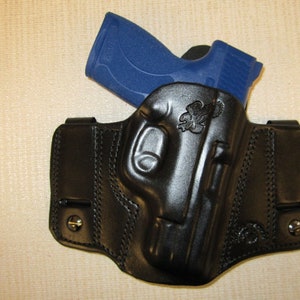 S And W - M&P Shield 3.3 45 Cal. Reversible, Iwb Or Owb, R H,Pancake Belt Holster