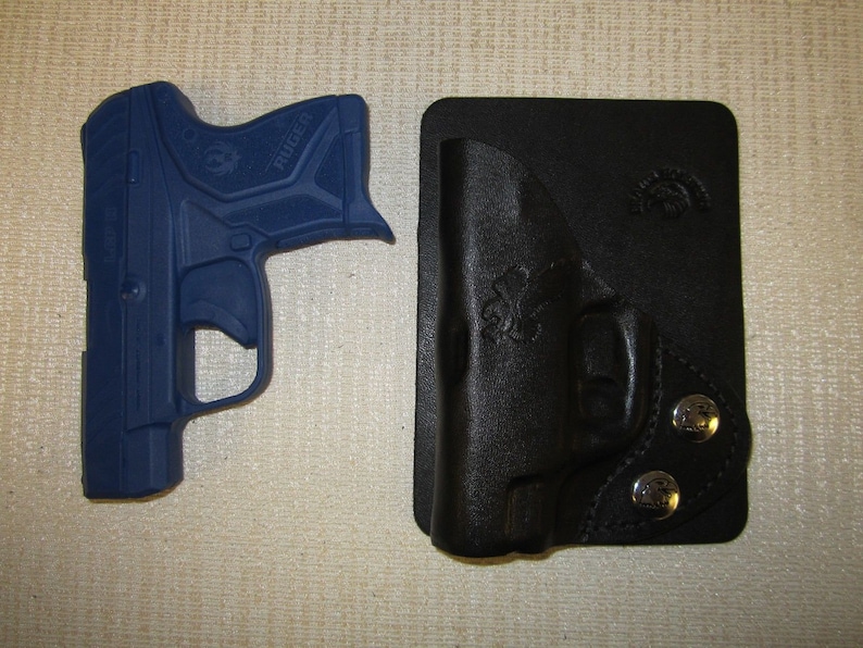 Braids Holsters RUGER LCP 2 Leather Wallet & Pocket Holster Etsy