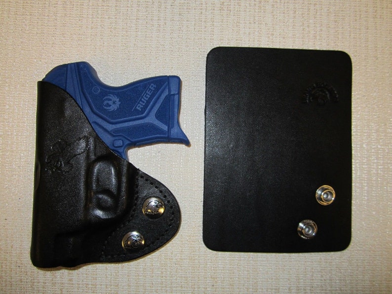 Braids Holsters RUGER LCP 2 Leather Wallet & Pocket Holster Etsy