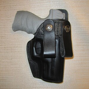 WALTHER CCP 9MM, iwb, double snaps, right hand holster