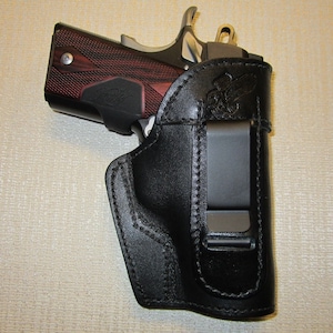 Kimber Ultra Carry Ii & Colt Defender Iwb Leather Holster, Right Or Left Hand