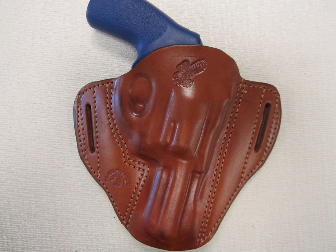 FITS Ruger LCRX 3 Barrel, Formed BROWN Leather,owb, Pancake Belt