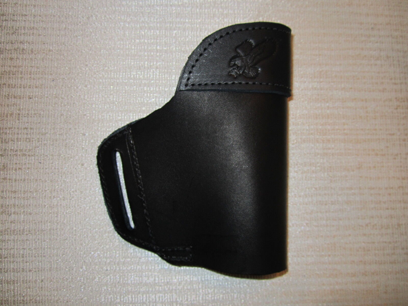 Ruger LC9s Lasermax Laser Leather Gun Holster Right Hand Shoulder Vertical
