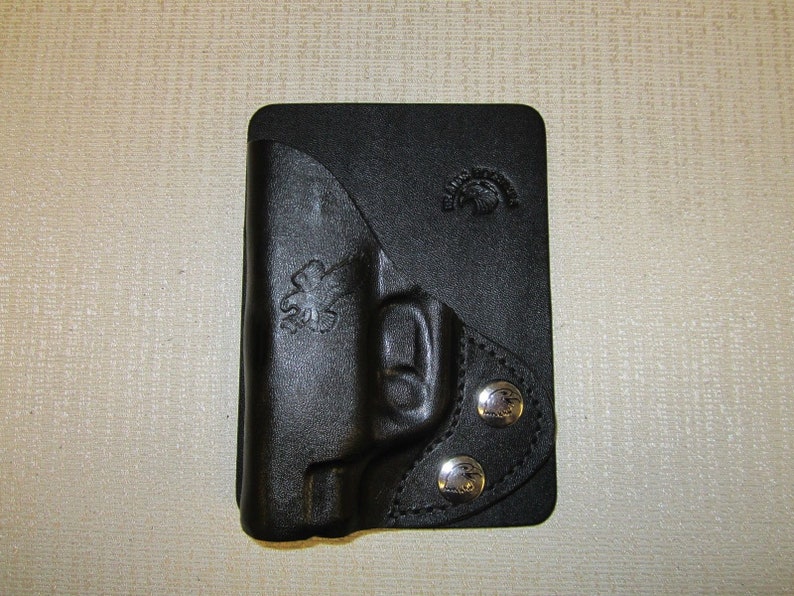 Braids Holsters RUGER LCP 2 Leather Wallet & Pocket Holster Etsy
