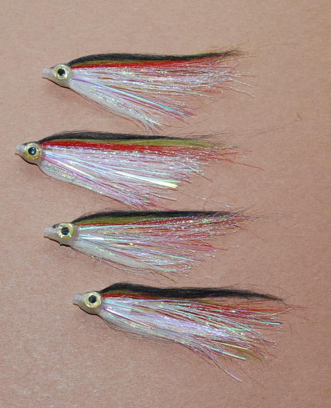 Baitfish Rainbow Smolt Tube fly streamers 4 flies total Etsy