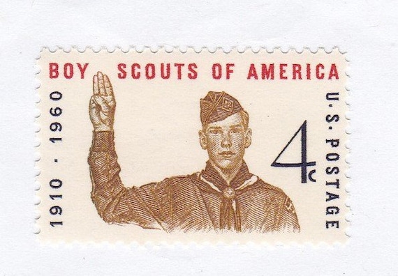 Boy Scout 4c Timbres-poste vintage 1960 inutilisés pour l'envoi - Main Image