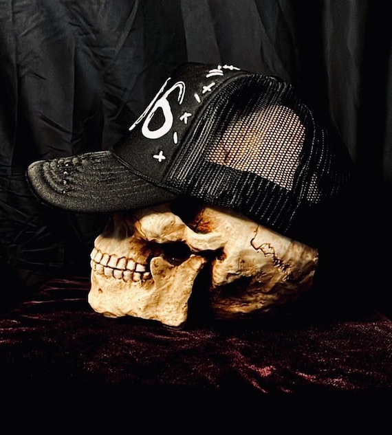 666 Distressed Trucker - Etsy Israel
