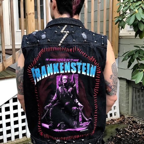 Bride of Frankenstein Vest - Etsy