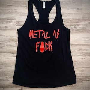 Metal As F*ck Women’s Tank
