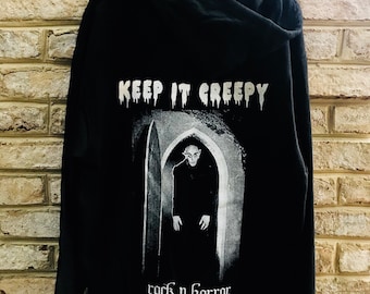 Keep It Creepy Zip Up Hoodie