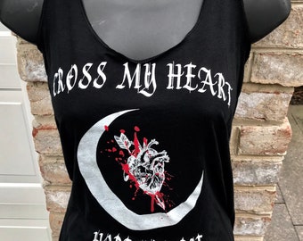 Cross My Heart Racerback Tank