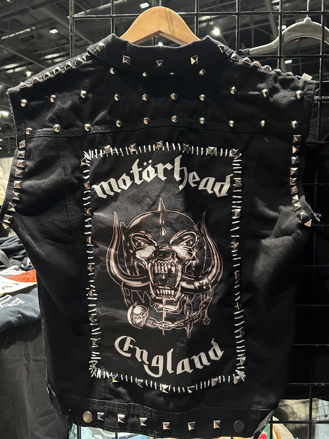 Motörhead Custom Denim Vest - Etsy UK