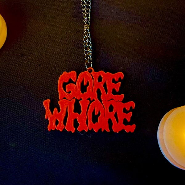 Gore Whore Necklace