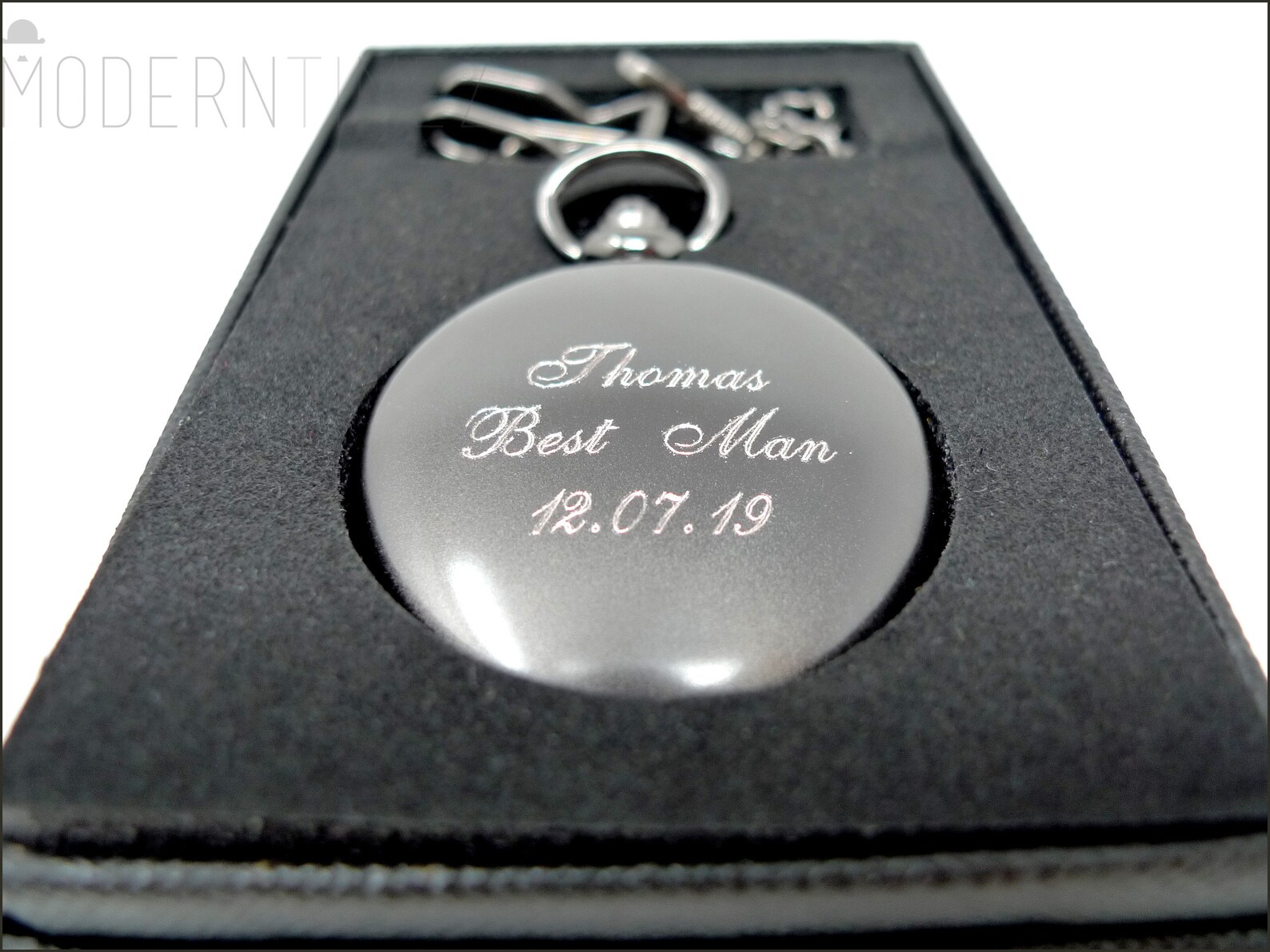 Customized Pocket Watch Bestman Groomsman Gifts Best Etsy