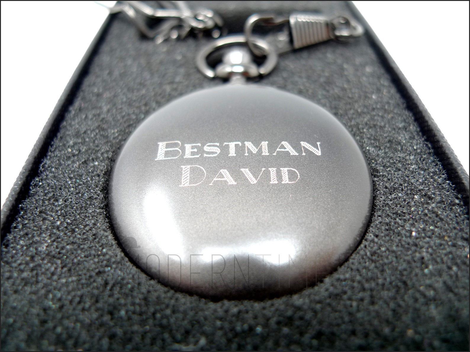 Customized Pocket Watch Bestman Groomsman Gifts Best Etsy