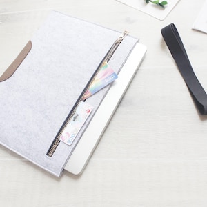 Surface-fodral, fodral för bärbar dator och surfplatta, tekniktillbehör, Surface Pro-fodral, fodral för bärbar dator, kontorsmaterial Present till henne Beställningsvara