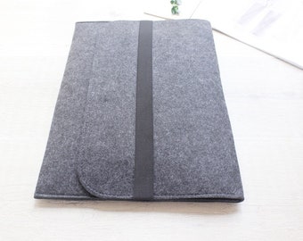 Funda de fieltro para teclado, sencilla y práctica, apta para teclados de tabletas y portátiles Microsoft 045DG
