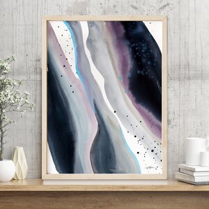 Limited Edition &quot;Abstract&quot; Art Print | Giclée Watercolor Painting | Modern Home Decor | Unique Gift for Art Lovers