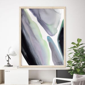 Limited Edition &quot;Abstract&quot; Art Print | Giclée Watercolor Painting | Modern Home Decor | Unique Gift for Art Lovers