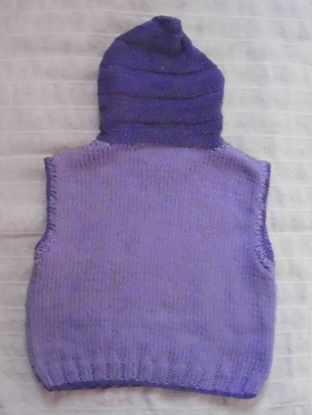 LUCIA GILET knitting pattern for a sleeveless jumper in Etsy