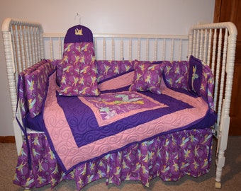 tinkerbell crib set