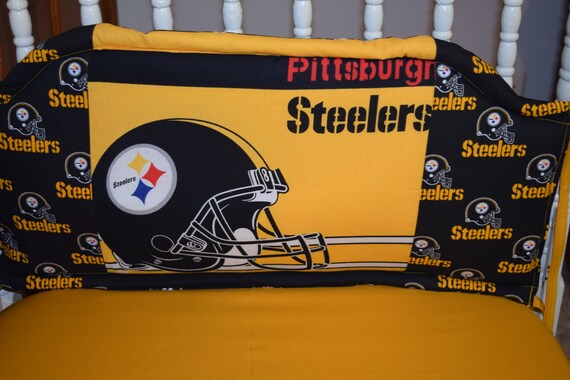 steelers crib bedding set