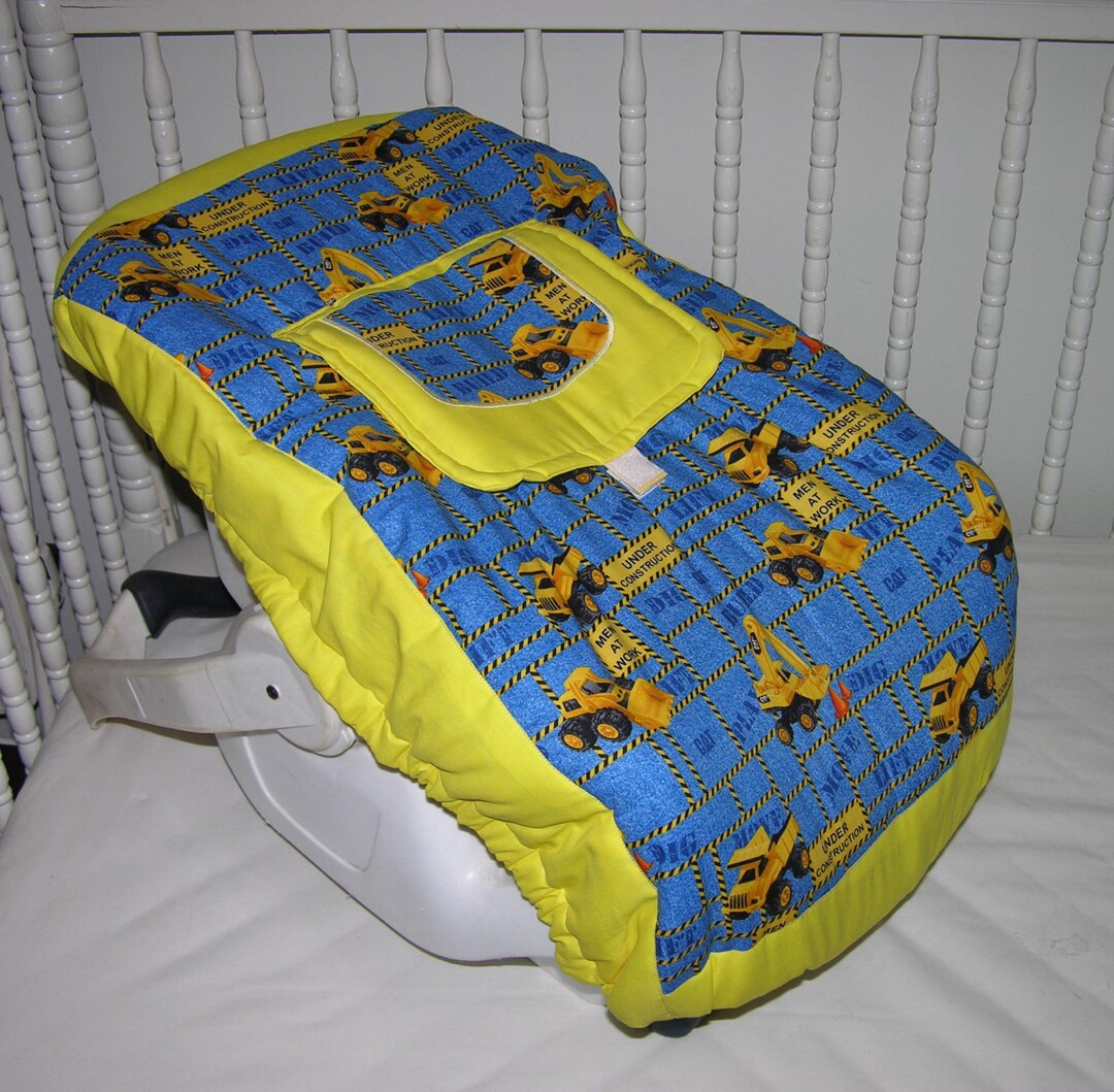 Caterpillar and Yellow Infant Car Seat Carrier Cover Etsy