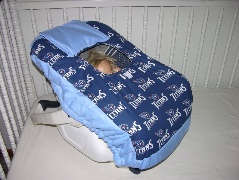 New Infant Seat Cover m/w Tennessee Titans Fabric | Etsy