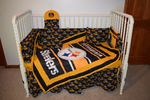 steelers baby crib bedding