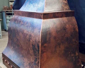 Ranch Hood, Arizona Collection, Shown in Light Aged Copper Patina