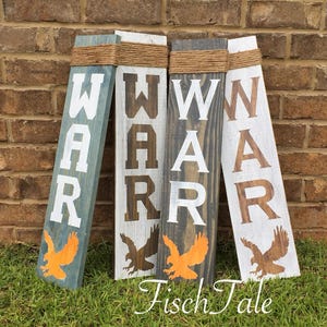 War Eagle - Auburn - Auburn Home Sign - Welcome - Auburn sign - Home sign with Eagle - Wooden home sign - Auburn University