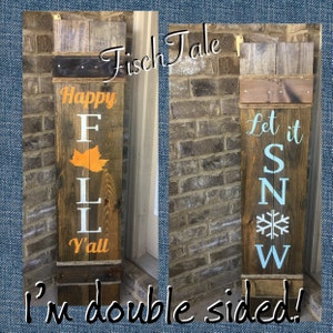 Four Seasons Shutter, Rustic Decor, Rustic Sign, Porch Sign, Farmhouse ...