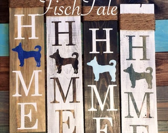 Rat Terrier Home Sign - Rattie Wood Sign - Dog Sign - Rat Terrier Sign - Dog Home Sign - Terrier Dog Sign - Puppy Sign