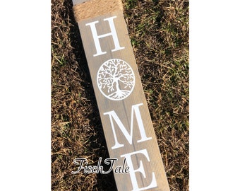 Tree of Life Home Sign - Tree House Sign - Personalized Home Decor - Welcome House Sign - Roots Custom Home Decor -Tree Home Sign