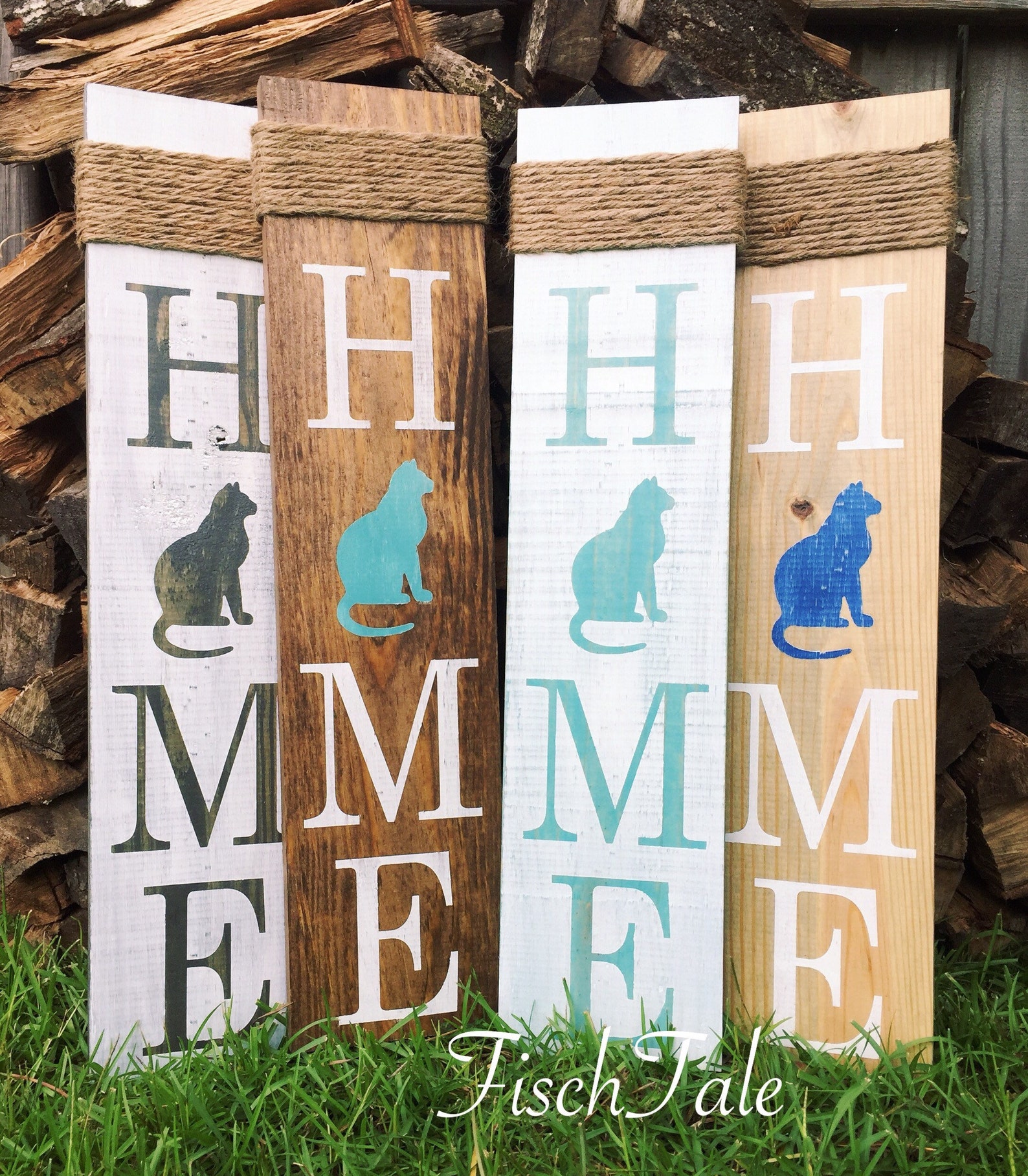 Cat Home Sign Cat Sign Sign With Kitty Cat Etsy