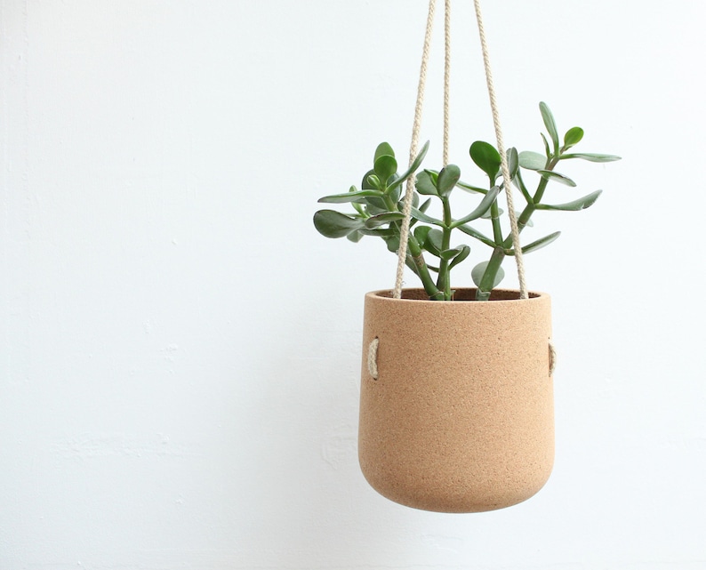 The cork Atlas Hanging Planter