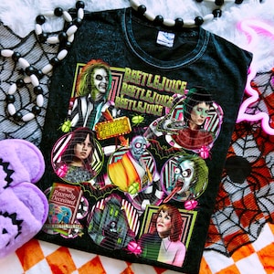 Beetlejuice Halloween Shirt, Adult Halloween Shirt, Horror Shirts Adults, Halloween Shirt
